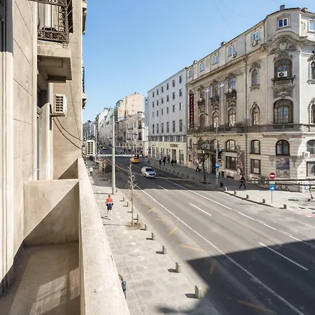 Refined 3br - Balcony With Boulevard Views Near Cismigiu