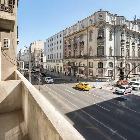 Refined 3br - Balcony With Boulevard Views Near Cismigiu *